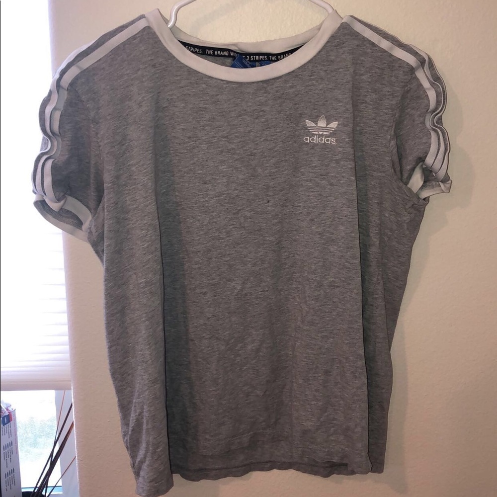 adidas grey t-shirt